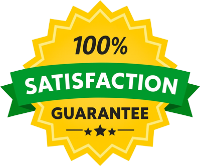 100% Satisfaction Guarantee